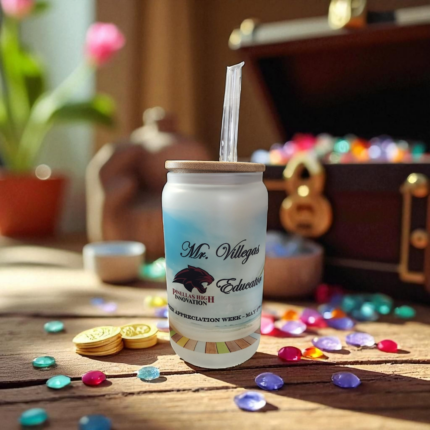 Sublimation Frosted Glass Tumblers