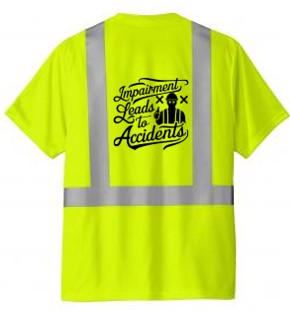 Safety Rules - Brick Mason -6 different shirts in each package