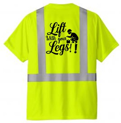 Safety Rules - General Construction- 6 different shirts in package