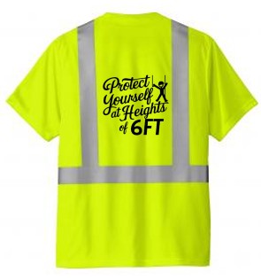 Safety Rules- Demolition- 6 different shirts in package