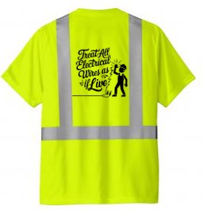 Safety Rules - High Rise Building- 6  different shirts in each package