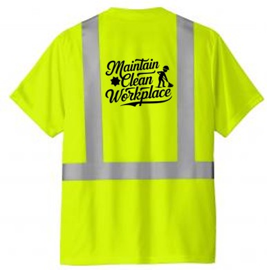 Safety Rules - General Construction- 6 different shirts in package